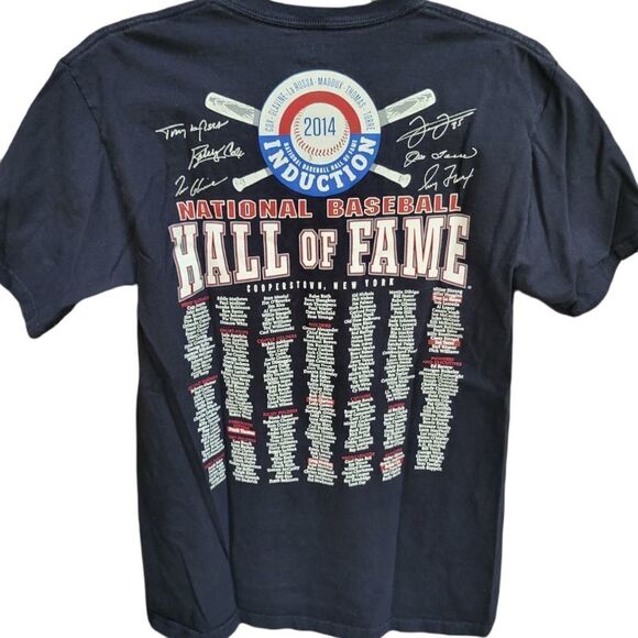 𝅺vintage 2014 Baseball Hall of Fame Induction Tee, cotton, unisex - Picture 1 of 6